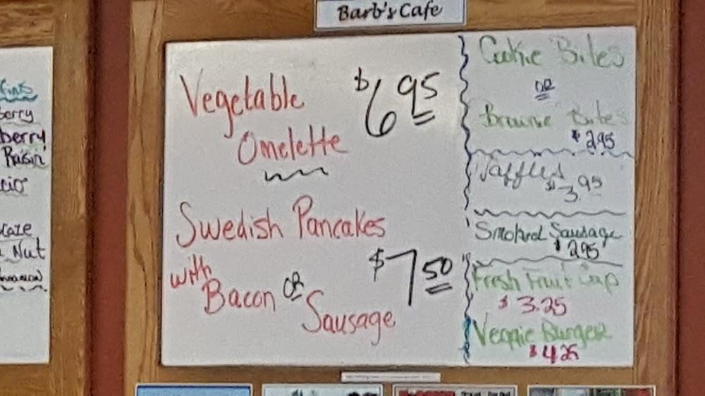 Barb's Cafe Menu image 3