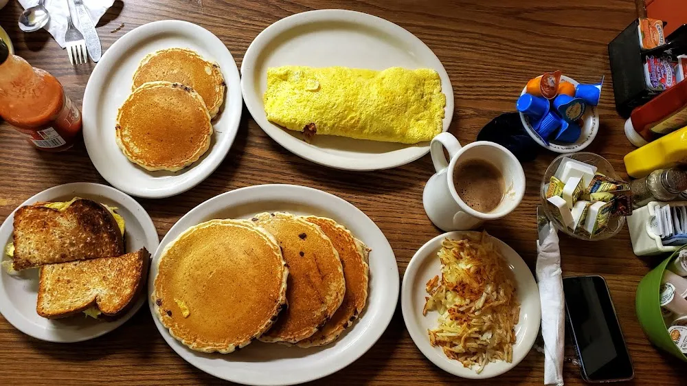 Two Pancakes Two Bacon or Two Sausage